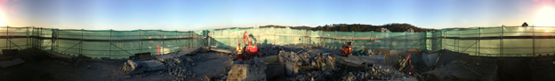 Demolicion con robots Torre Libertad